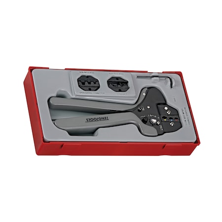 Teng Tools TTCP04 - 4 Piece Ratcheting Crimping Tool Set TTCP04